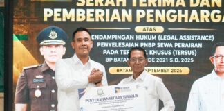 Sinergi BP Batam dan Kejari, Rp18,82 Miliar PNBP Sewa Perairan Tersus Berhasil Diselesaikan