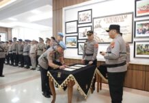 Kapolda Kepri Pimpin Sertijab Sejumlah PJU dan Kapolres Jajaran