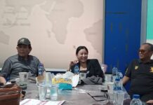 Kunjungi Graha PWI Kepri, Ayu Aulia Ceritakan Relasinya dengan Bupati Bintan Roby Kurniawan
