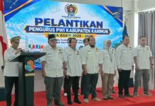 Konferkab ke-IV PWI Karimun Digelar, Semangat Pejuang dan Profesionalisme Pers Ditekankan