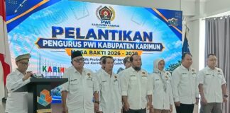 Konferkab ke-IV PWI Karimun Digelar, Semangat Pejuang dan Profesionalisme Pers Ditekankan