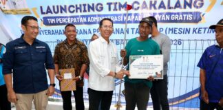 Amsakar Luncurkan Tim Cakalang, Permudah Administrasi Kapal Nelayan Hinterland