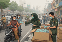 Kabut Asap Masih Terjadi, Diskes Riau Siapkan Buffer Stock Masker