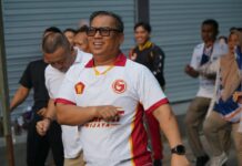 Wagub Nyanyang Ikuti Kegiatan Merdeka Sehat Partai Gerindra di Batam