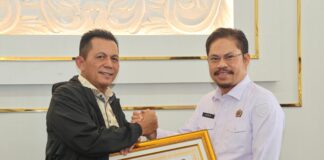 Gubernur Ansar Apresiasi Nurus Solichin, Emban Amanah Baru sebagai Kakanwil BPN Riau