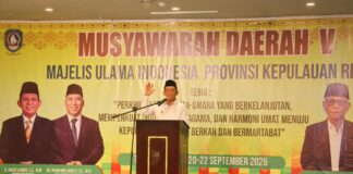 Hadiri Musda V MUI Kepri, Ansar Tekankan Evaluasi, Regenerasi, dan Independensi Organisasi