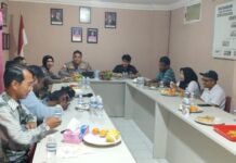 Kapolsek Nongsa Silaturahmi dengan Media, Perkuat Sinergi Jaga Kamtibmas