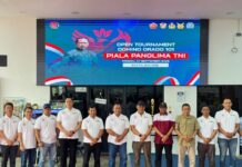 Kapolresta Barelang Hadiri Open Tournament Domino Orado 101 Piala Panglima TNI