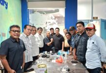 Perkuat Sinergitas, Kadiskominfo Kepri Silaturahmi ke Graha PWI Kepri
