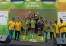 Tekuk Atlet Internasional, Tim Relay FTI Kepri Sabet Juara Bintan Triathlon 2026