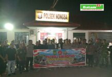 Gandeng Forkopimcam dan DPRD Batam, Polsek Nongsa Patroli Malam Kamtibmas