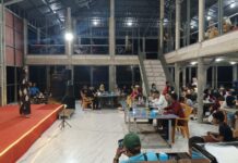 Ratusan Penonton Padati Malam Final Lomba Karaoke Dangdut di Dang Merdu Resto Sei Jang