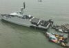 Peduli Masyarakat Pesisir, KRI Alamang-644 dan Lanal TBA Gelar Bakti Sosial bagi Nelayan Tanjung Balai Asahan