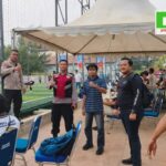 Polsek Bengkong Amankan Turnamen Mini Soccer HUT ke-26 DPRD Batam, Pertandingan Berjalan Kondusif