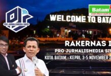Gubernur Kepri Jamu Peserta Rakernas III PJS dari 25 Provinsi di Batam