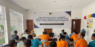 Peduli Kesehatan Warga Binaan, Rutan Batam Perkuat Layanan VCT Bersama Dinkes