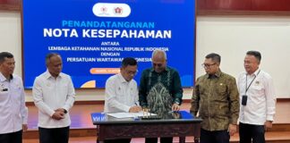PWI dan Lemhannas Teken MoU, Perkuat Peran Pers dalam Menjaga Ketahanan Nasional