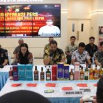 Polresta Barelang Ungkap Peredaran Ribuan Botol Minuman Beralkohol Tanpa Izin Edar di Batam