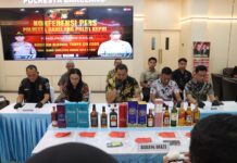Polresta Barelang Ungkap Peredaran Ribuan Botol Minuman Beralkohol Tanpa Izin Edar di Batam