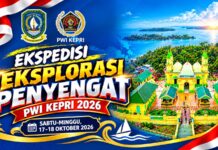 PWI Kepri Gelar Ekspedisi Pulau Penyengat, 50 Wartawan Siapkan Buku Feature Sejarah dan Budaya Melayu