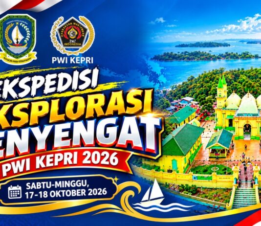 PWI Kepri Gelar Ekspedisi Pulau Penyengat, 50 Wartawan Siapkan Buku Feature Sejarah dan Budaya Melayu