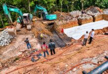 BP Batam Kebut Perbaikan Jalan Depan Hotel Vista, Pengendara Diimbau Berhati-Hati
