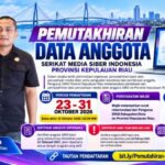 SMSI Kepri Verifikasi Ulang Perusahaan Media Siber, Surat Rekomendasi Jadi Syarat Wajib