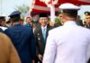 Amsakar Hadiri HUT ke-81 TNI, Dorong Sinergi Jaga Keamanan dan Percepat Pembangunan