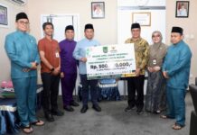 Pemko Batam Terima Donasi Rp500 Juta untuk Korban Gempa NTT