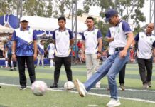 Buka Kejuaraan Minisoccer HUT ke-26 DPRD Batam, Amsakar Ajak Peserta Junjung Sportivitas