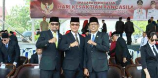 Pimpinan DPRD Batam Hadiri Upacara Hari Kesaktian Pancasila, Ajak Jaga Persatuan