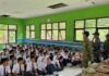 Peringati HUT TNI ke-81, Koarmada I Rangkul Pelajar Pulau Tiga Natuna Lewat Edukasi Karakter