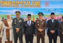 HUT ke-81 TNI, Wagub Nyanyang Tekankan Pentingnya Kekuatan Pertahanan untuk Indonesia Maju