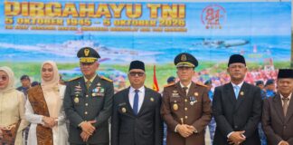 HUT ke-81 TNI, Wagub Nyanyang Tekankan Pentingnya Kekuatan Pertahanan untuk Indonesia Maju