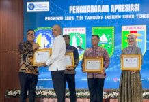 Kepri Berhasil Bentuk TTIS di Seluruh Kabupaten/Kota, Wagub Terima Penghargaan BSSN