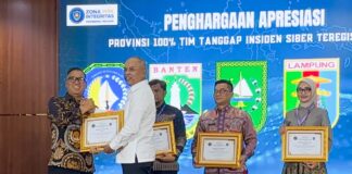 Kepri Berhasil Bentuk TTIS di Seluruh Kabupaten/Kota, Wagub Terima Penghargaan BSSN