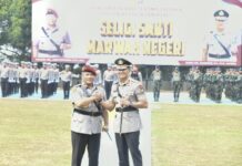 Sekdaprov Misni Hadiri Pisah Sambut Kapolda Kepri, Suhendri Resmi Gantikan Asep Safrudin