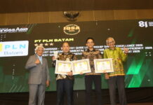 Perkuat Budaya Keselamatan, PLN Batam Raih Tiga Penghargaan IQSA Awards 2026