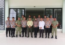 Semarak HUT ke-81 TNI, Polresta Barelang Perkuat Sinergi dengan Kodaeral IV dan Kodim 0316/Batam